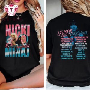 Nicki Minaj Pink Friday 2 World Tour 2025 T Shirt