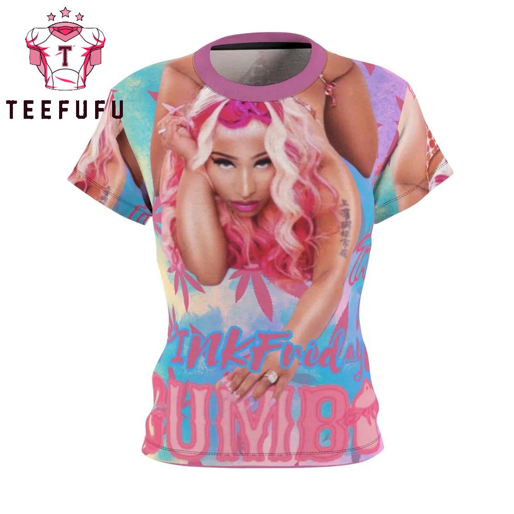 Nicki Minaj Queen of Rap Pink Friday 2 3D Shirt