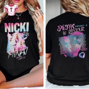 Nicki Minaj Shirt, Nicki Minaj Pink Friday 2 Tour 2025 T Shirt