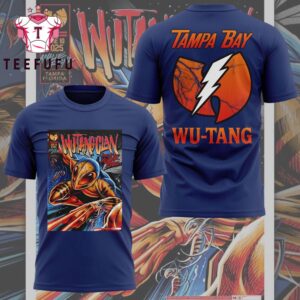 Wu-Tang Clan Amalie Arena Tampa Bay 2025 Tour 3D Shirt