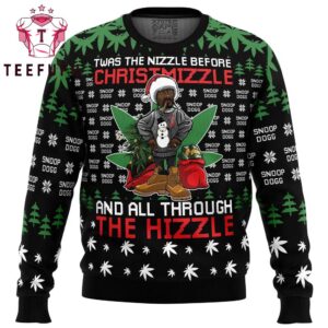 Christmizzle Snoop Dogg Ugly Christmas Sweater