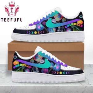 Coldplay Infinity In The Universe Air Force 1 Shoes Sneaker
